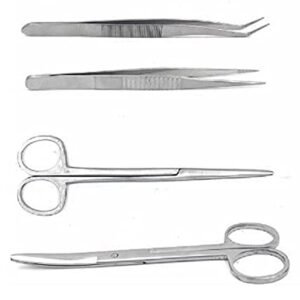 Forgesy Surgical Instrument scissor set of 4 pc