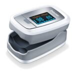 Beurer PO 30 Pulse Oximeter, Blood Oxygen Saturation & Heart Rate Monitor, 3 Years Warranty - Grey