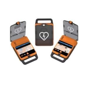 Medimages AED03 Automatic External Defibrillator – Portable AED with Voice Prompts, Pediatric & Adult Mode, Fast Shock Delivery, Self-Test, Biphasic Technology, for Emergency Response