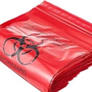 TECHNOSPILL Biohazard/Bio-Medical Waste Bag (Red - 40 Nos.)