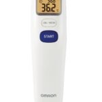Omron MC 720 Non Contact Digital Infrared Forehead Thermometer With 1 Second Quick Measurement, 3 in 1 Measurement Mode, Auto On/off & Backlight