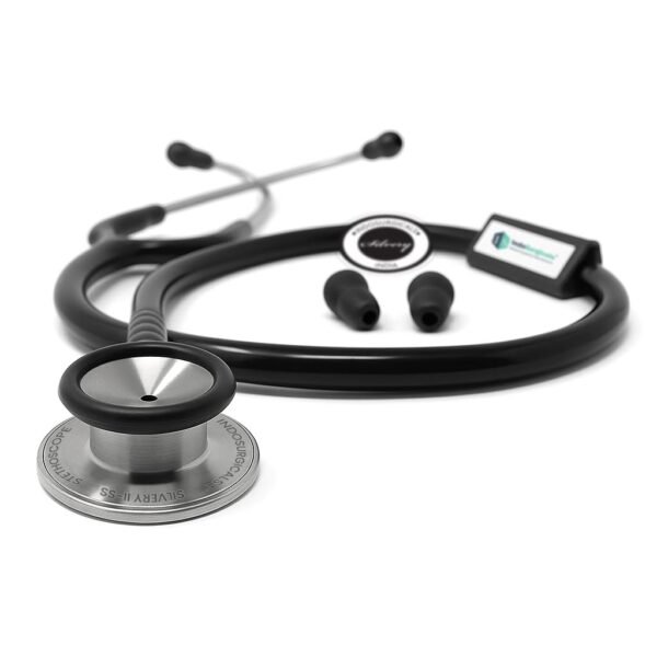 IS IndoSurgicals Silvery II-SS Stethoscope (Blue)