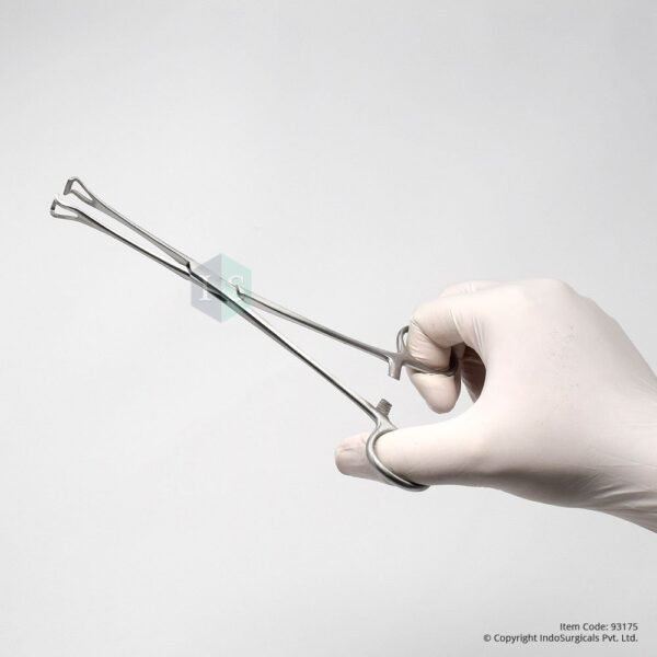 IS IndoSurgicals Deluxe Quality Babcock Forceps (8") - Image 2