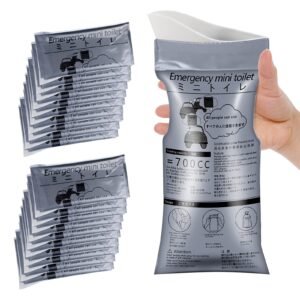 NEAR STOP Emergency Portable Urine Bag, 2 Pack Travel Urinal Bag, Unisex Urinal Bag, Disposable Urine Bag Suitable for Camping, Travel, Traffic Jams